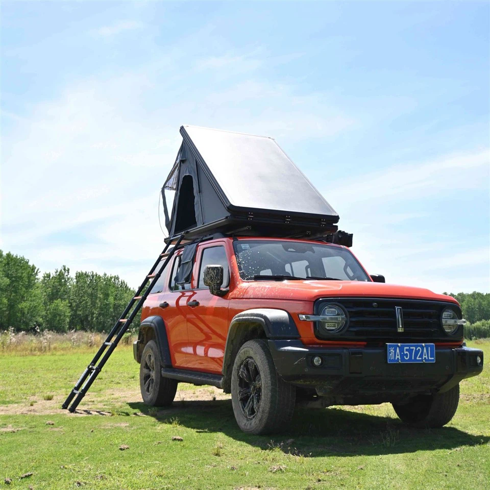 Aluminum Alloy Automatic Triangle Roof Tent